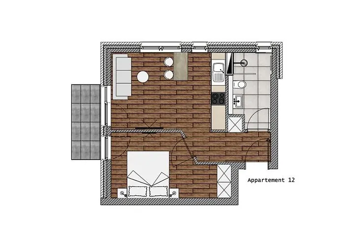Sturmfrei 8 アパート *